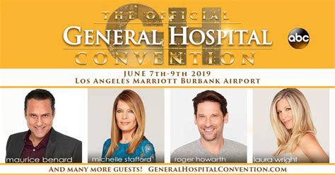 The Official General Hospital Convention Is Happening June 2019