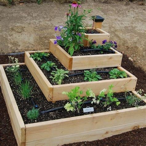 Build A Beautiful Tiered Garden Bed Diy Projects For Everyone