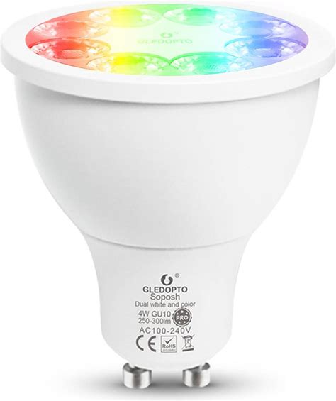 Gledopto Zigbee PRO 4W RGB CCT LED GU10 Spotlight Pris