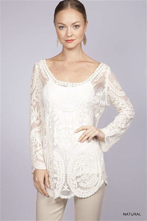 Victorian Lace Crochet Top In Ivory Lace Top Styles White Crochet