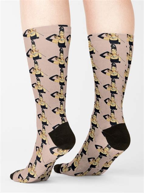 Breakfast At Tiffanys Audrey Hepburn Pastel Pink Socks For Sale By Koovox Socks And Heels