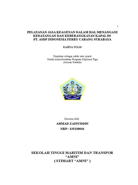 Contoh Manifest Penumpang Kapal Laut | infotiket.com