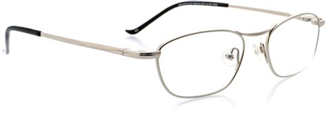 optical eyewear rectangle shape titanium full rim frame prescription eyeglasses rx shiny