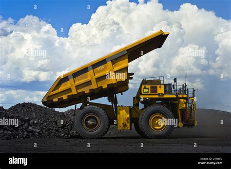 Coal Mining Truck North West Queensland Australia Stock Photo Alamy