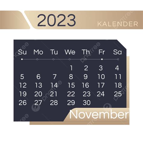2023 Calendar Desk Calendar November Desk Calendar November 2023 Png