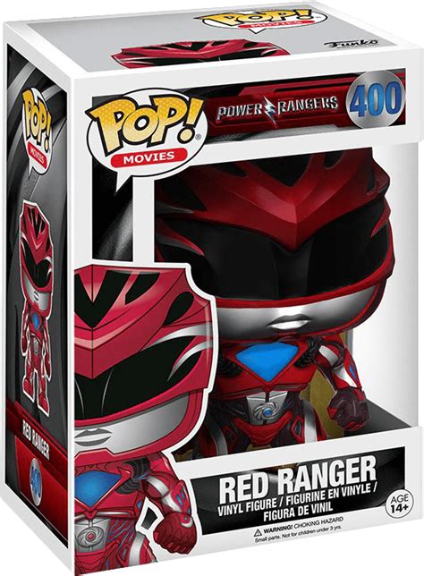 Funko Pop Movies Power Rangers Red Ranger Vinyl Figure New Buy