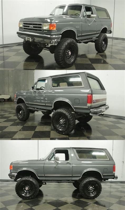 1989 Ford Bronco 4x4 Supercharged In 2023 Ford Bronco Lifted Trucks