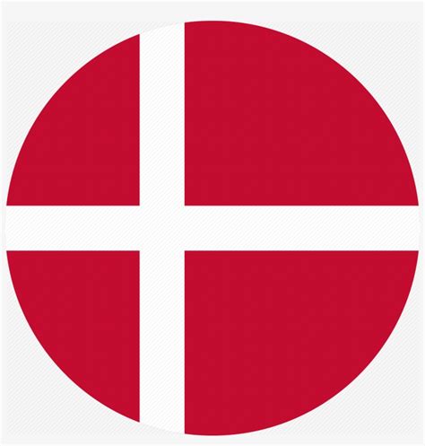 Denmark Dk Flag Icon Danish Flag Round Icon 2000x2000 Png