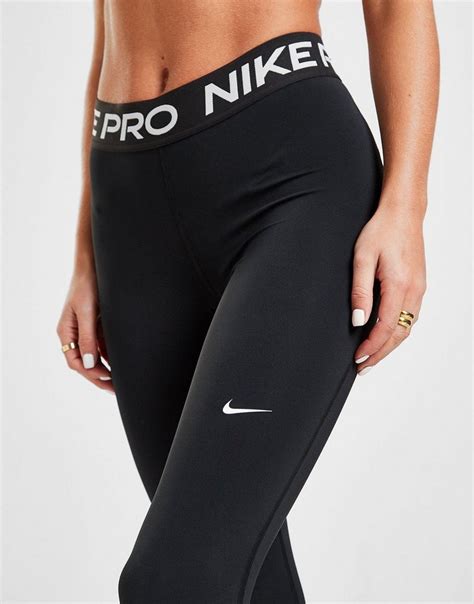 Shop Den Nike Pro Training Leggings Damen In Schwarz