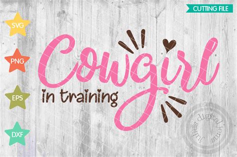 Cowgirl svg design, Cowgirl svg files, Cowgirl in training svg, Cowgirl