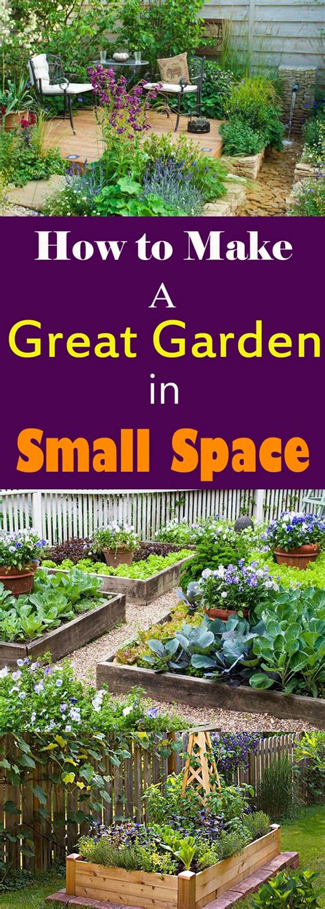 This guide will show you how to turn a with clever planning you can transform even the most compact outdoor space. How to Create a Great Garden in Small Space | Balcony ...