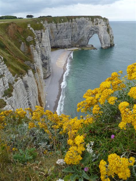 Cliffs At Étretat Normandy Places To Visit Vacation Hot Spots