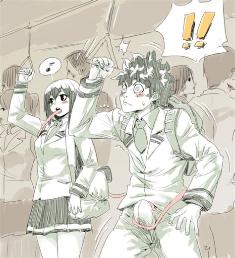 Archvermin Uni Plastic Girl Asui Tsuyu Midoriya Izuku Boku No