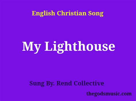 My Lighthouse Song Lyrics