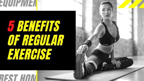5 Benefits Of Regular Exercise Youtube