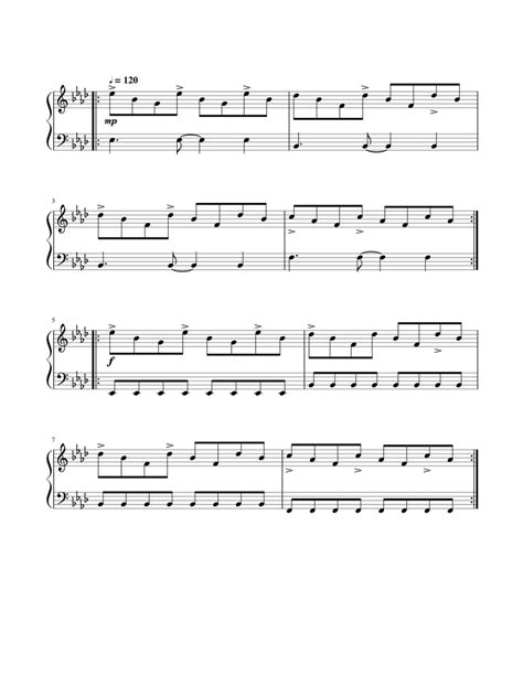 Coldplay Clocks Easy Version Sheet Music For Piano Solo