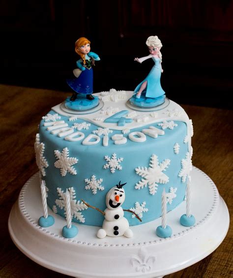 Frozen Fondant Cake Tarta De Cumpleaños Frozen Cumpleaños Frozen