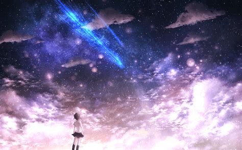 15 Anime Galaxy Wallpaper Couple Anime Top Wallpaper