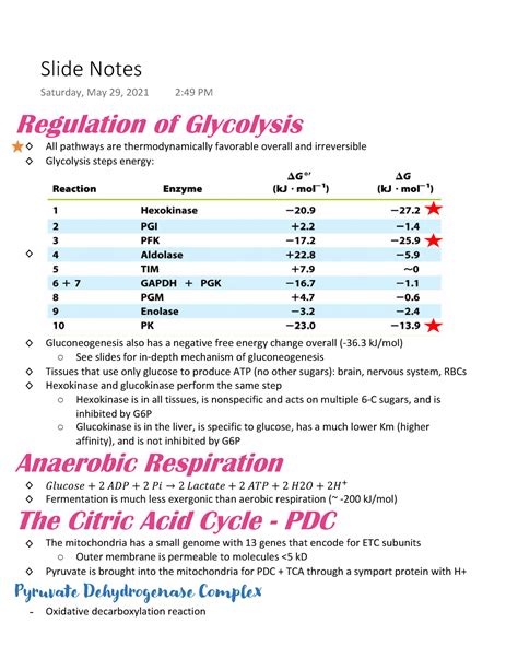 Biochem Cellular Respiration Lecture Notes Week 8 Lecture 1 153a