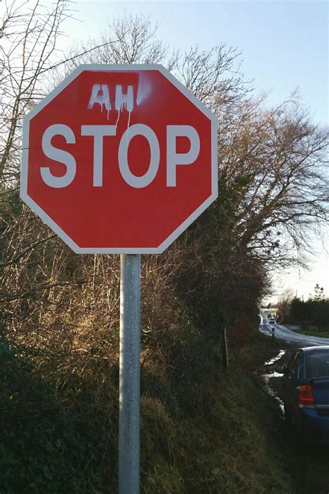 Most Irish Road Sign In Ireland Ireland