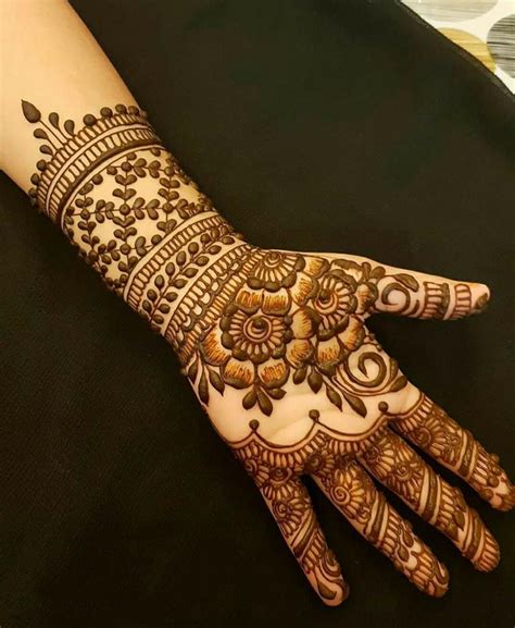 Tasmim Blog Eid Easy Simple Back Hand Mehndi Designs