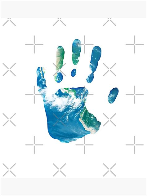 World Map In The Palm Of Your Hand Poster For Sale By Zffoto Redbubble