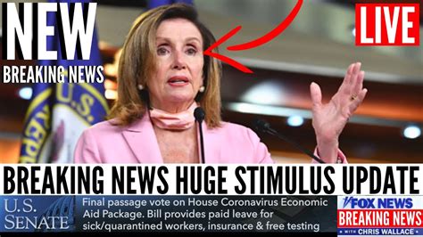 Second Stimulus Check Update September 9th Congress Gives Huge Update On New Second Stimulus
