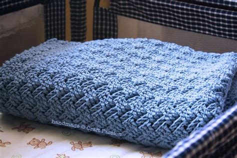 Easy Wonderful Basket Weave Crochet Pattern Baby