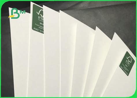 230gsm 400gsm One Side Coated Ivory Paper Board For Industry Packaging