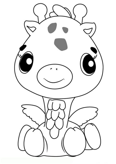 Hatchimals are so cute and fun, every child should have one… or all! Hatchimals Coloring Pages | Giraffe coloring pages, Emoji ...