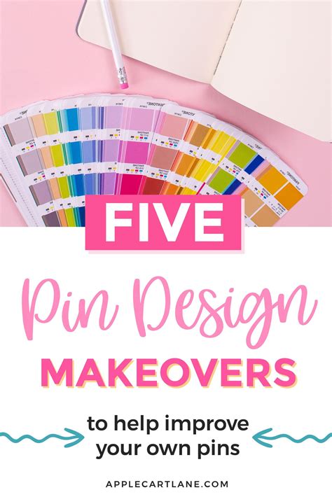 The Five Pin Design Makeovers To Help Improve Your Own Pins With Color