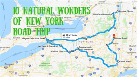 This Scenic Road Trip Takes You To All 10 Wonders Of New York Scenic