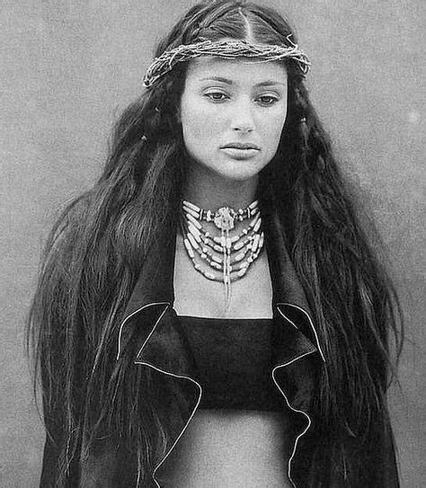 Beautiful Native American Women Model And Actress Brenda Schad Is