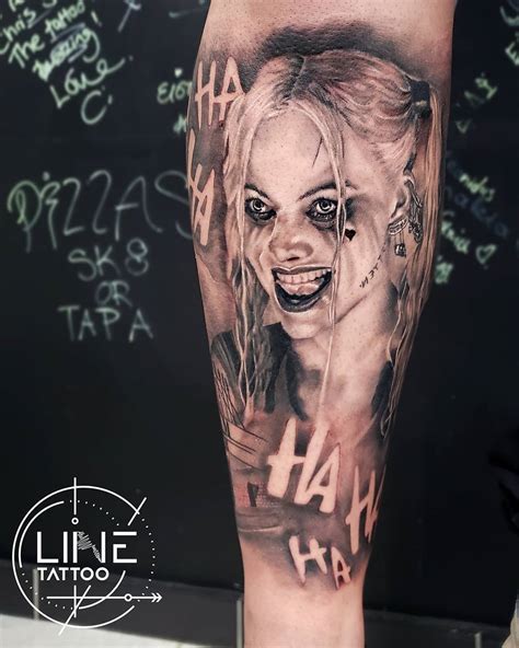 24 Harley Quinn Tattoos For Comic Lovers In 2021 Page 4 Of 5 Small