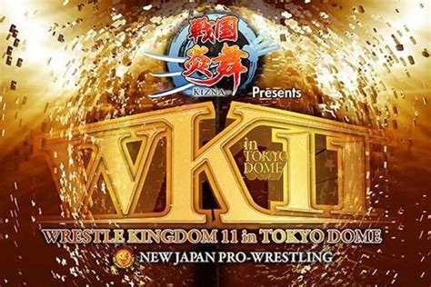 Final Card For Njpw Wrestle Kingdom 11 Se Scoops Wrestling News Results And Interviews
