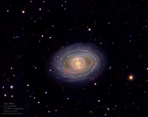 Barred Double Ring Spiral Galaxy Ngc 1398 Adam Lundie Eatons Hill