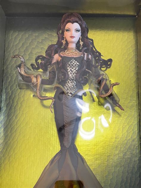 Mattel Medusa Barbie Doll Gold Label Collector Greek Mythology Goddess Ebay