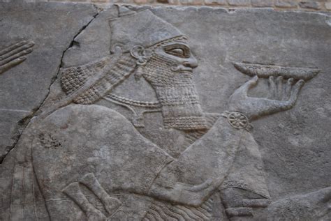 King Assurnasirpal Ii Detail From The Relief Of King Assur Flickr