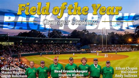Grainger Stadium Named Field Of The Year For The Second Straight Season