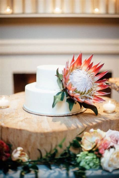 Cake Flower Protea Please Protea Wedding Pretty Wedding Cakes