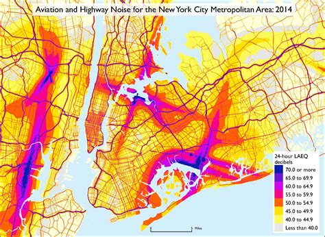 Noise Pollution Is Worse In Jersey Than Nyc According To New Dot Map