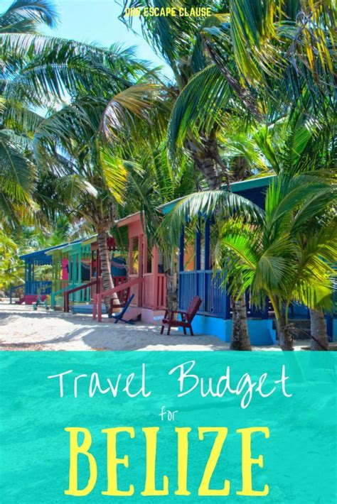 Belize Travel Budget How Much Does A Trip To Belize Cost Belize