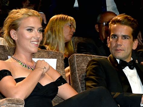 Scarlett johansson isn't one of them. Scarlett Johansson engaged to journalist Romain Dauriac