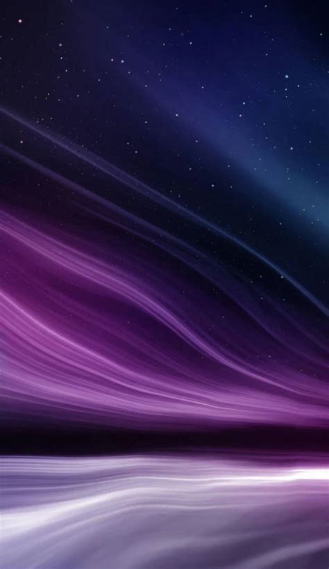 Download Purple Waves Original Iphone 4 Wallpaper