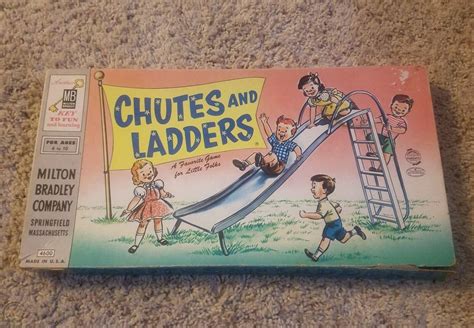Vintage Printable Chutes And Ladders