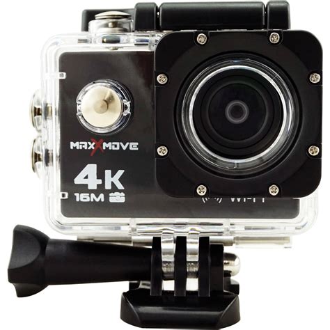 Maxxmove Rize H4 4k Action Camera Black Mxm Ac Rizeh4 B Bandh