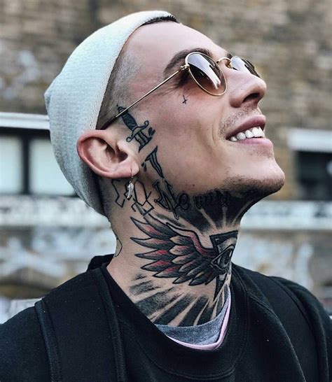 Neck Tattoos On Men The 80 Best Neck Tattoos For Men Tattoos And Body