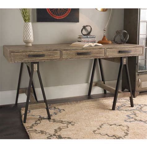 Check Out Rustic Distressed Wood Office Desk From Shades Of Light