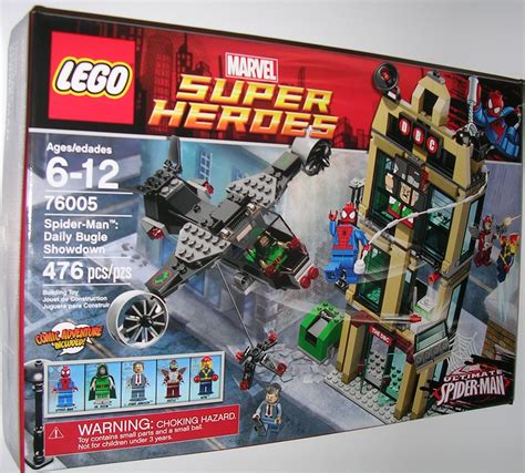 Marvel Super Heroes Spider Mans Bugle Showdown 76005 By Lego