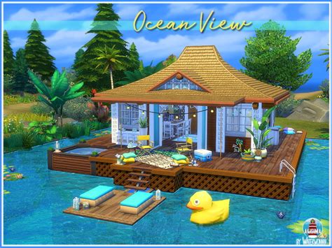 Ocean View House By Waterwoman At Akisima Sims 4 Updates